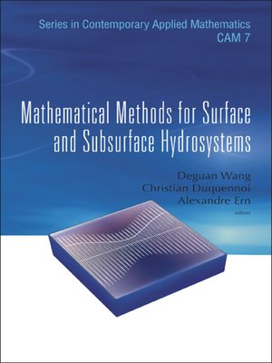 cover image of Mathematical Methods For Surface and Subsurface Hydrosystems